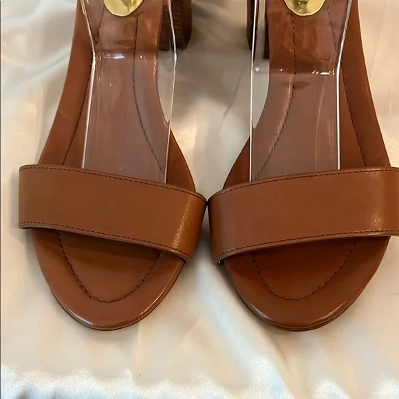 Like New! Gorgeous Michael Michael Kors Brown Calder City Sandals 👡 - Picture 3 of 10